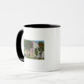 Mug Vue extérieure de la maison Augusta (Devant gauche)