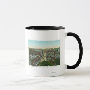 Mug Vue extérieure de la maison de Longfellow