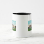 Mug Vue extérieure de la maison de printemps de Pologn (Centre)