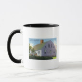 Mug Vue extérieure de la maison Old Harlow (Gauche)