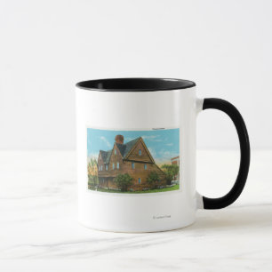 Mug Vue extérieure de la maison Pequot