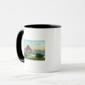 Mug Vue extérieure de la perle de l'île d'Orr (Devant gauche)
