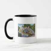 Mug Vue extérieure de la plus vieille maison de ville (Gauche)