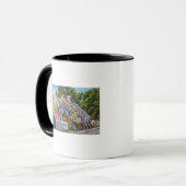 Mug Vue extérieure de la plus vieille maison de ville (Devant gauche)