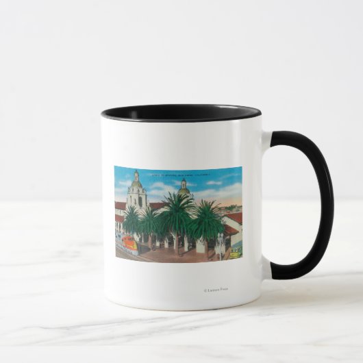 Mug Vue extérieure de la station Père Noël Fe (Droite)