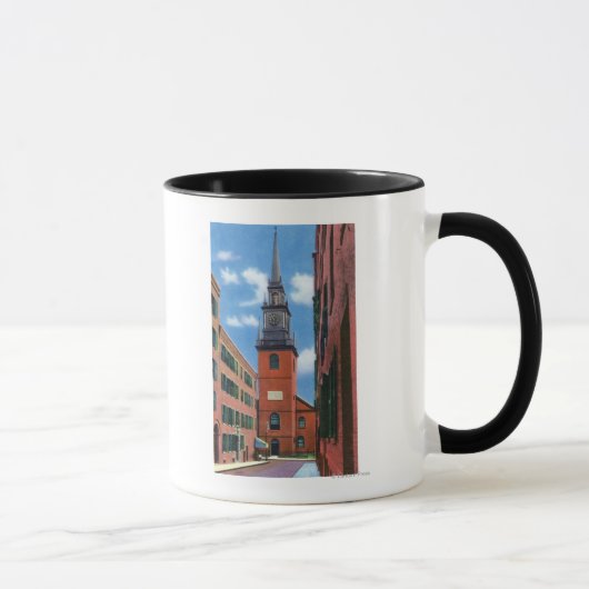 Mug Vue extérieure de l'ancienne église du Nord (Droite)
