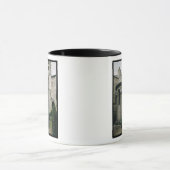 Mug Vue extérieure de l'apsidiole de l'abbaye (Centre)