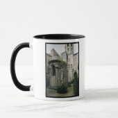 Mug Vue extérieure de l'apsidiole de l'abbaye (Gauche)