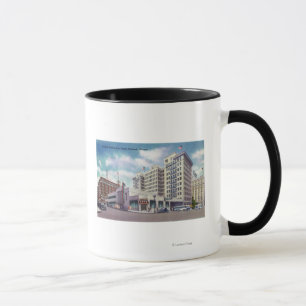 Mug Vue extérieure de l'autobus de central de Portland