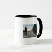 Mug Vue extérieure de l'école West End (Devant droit)