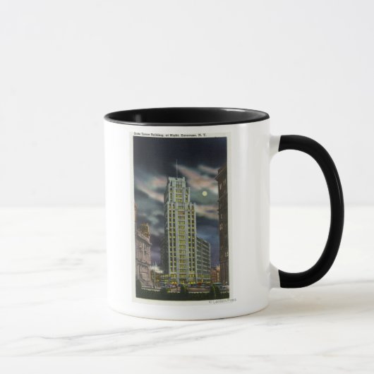 Mug Vue extérieure de l'édifice de la tour de l'État l (Droite)