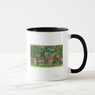 Mug Vue extérieure de l'église et de la cure de St