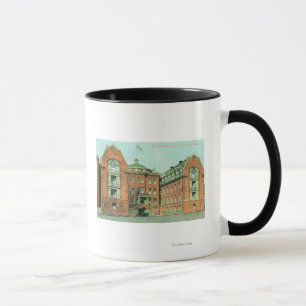 Mug Vue extérieure de l'hôpital de Hahnemann