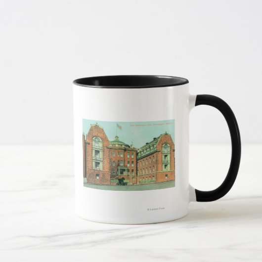 Mug Vue extérieure de l'hôpital Hahnemann (Droite)
