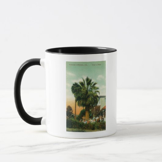 Mug Vue extérieure de l'hôtel au Palm (Gauche)