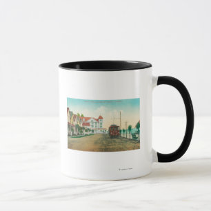 Mug Vue extérieure de l'hôtel Capitola et des cottages