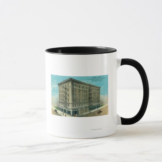 Mug Vue extérieure de l'hôtel Clark (Droite)