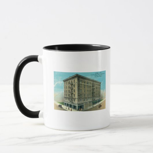 Mug Vue extérieure de l'hôtel Clark (Gauche)