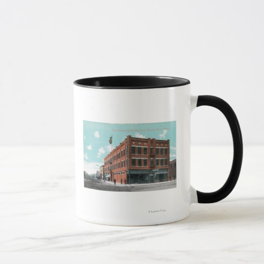 Mug Vue extérieure de l'hôtel Cunningham sur Lewis St (Droite)