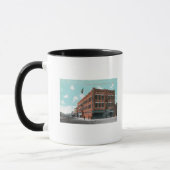 Mug Vue extérieure de l'hôtel Cunningham sur Lewis St (Gauche)