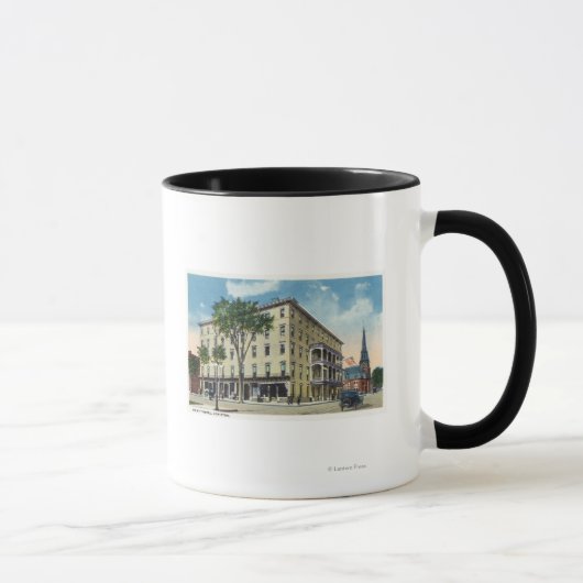 Mug Vue extérieure de l'hôtel De Witt (Droite)