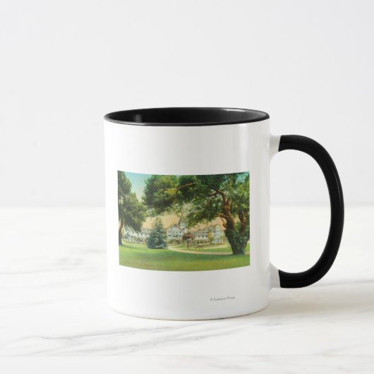 Mug Vue extérieure de l'Hôtel del Monte (Droite)