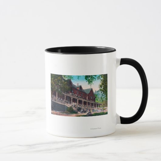 Mug Vue extérieure de l'hôtel El Portal (Droite)