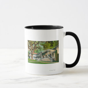 Mug Vue extérieure de l'hôtel Geysers, clients Posin