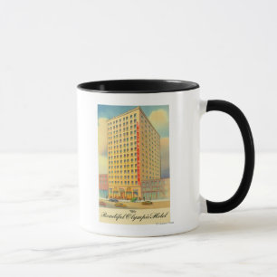 Mug Vue extérieure de l'hôtel olympique