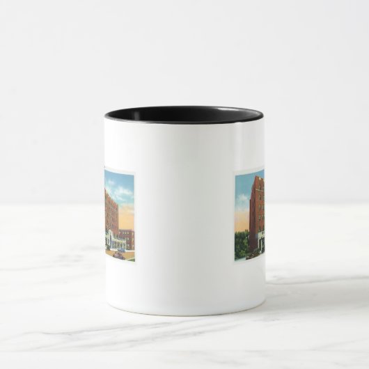 Mug Vue extérieure de l'hôtel Saranac (Centre)