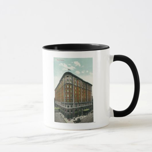 Mug Vue extérieure de l'hôtel Seneca (Droite)