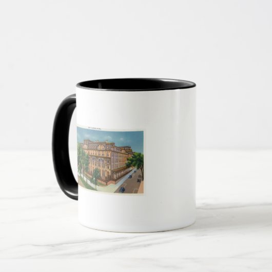 Mug Vue extérieure de l'hôtel US (Devant gauche)
