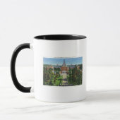 Mug Vue extérieure de l'immeuble de l'assurance vie Ae (Gauche)