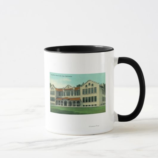 Mug Vue extérieure de Longfellow School (Droite)