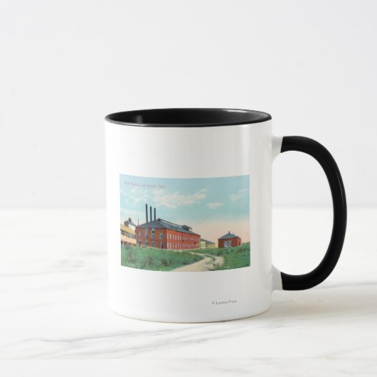 Mug Vue extérieure de l'usine de sucre (Droite)