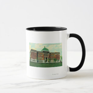 Mug Vue extérieure de lycée du comté de Placer