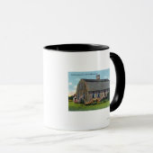 Mug Vue extérieure de Myles Standish House (Devant droit)