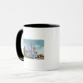 Mug Vue extérieure de Notre-Dame de la Victoire Nat'l (Devant gauche)