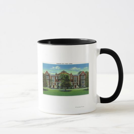 Mug Vue extérieure de Rockefeller Hall, Vassar (Droite)