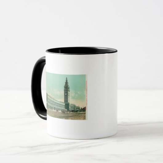 Mug Vue extérieure de Union Ferry Depot (Devant gauche)