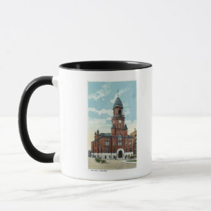 Mug Vue extérieure de ville hôtel
