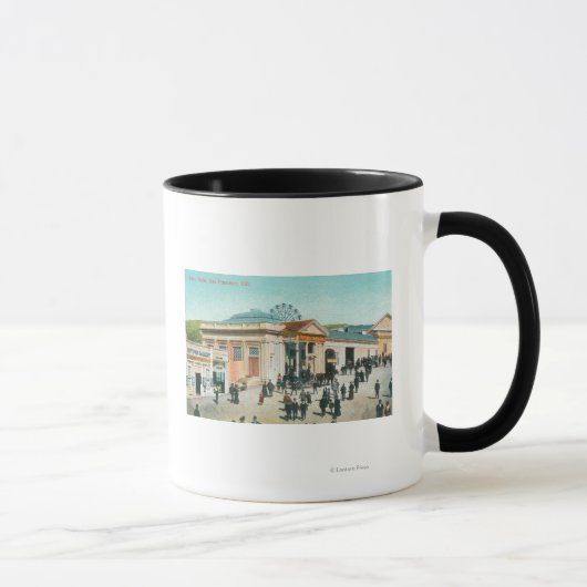 Mug Vue extérieure des bains Sutro (Droite)