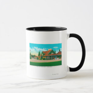 Mug Vue extérieure des majusculesSalem, OU