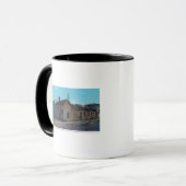 Mug Vue extérieure du 1er Bldg en bois en Californie (Devant gauche)