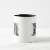 Mug Vue extérieure du bureau de poste de Sainte-Hélène (Centre)