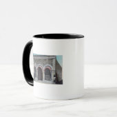 Mug Vue extérieure du bureau de poste de Sainte-Hélène (Devant gauche)