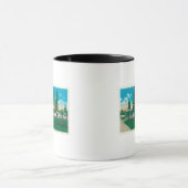 Mug Vue extérieure du camp automatique de pin (Centre)