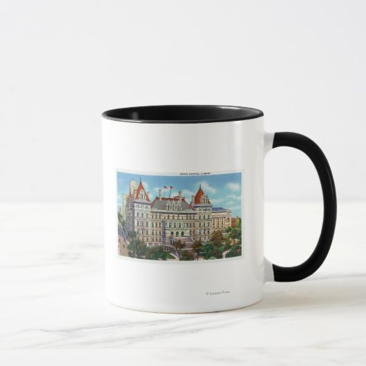 Mug Vue extérieure du Capitole de l'État (Droite)
