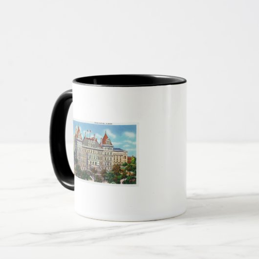 Mug Vue extérieure du Capitole de l'État (Devant gauche)