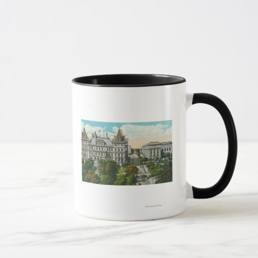 Mug Vue extérieure du Capitole de l'État et de l'éduca (Droite)